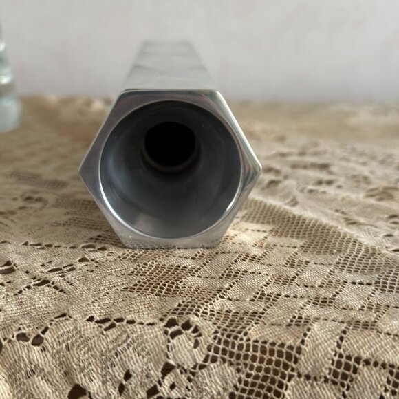 Nambe studio 1996 #6125 Large 10.5" Alloy Taper Candlestick Holder - Picture 6 of 9